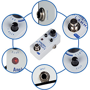 FLAMMA FC17 Analog Delay Guitar Effects Pedal